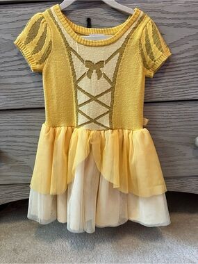 Disney’s Princess Belle Yellow Princess Tutu Dress for Kids